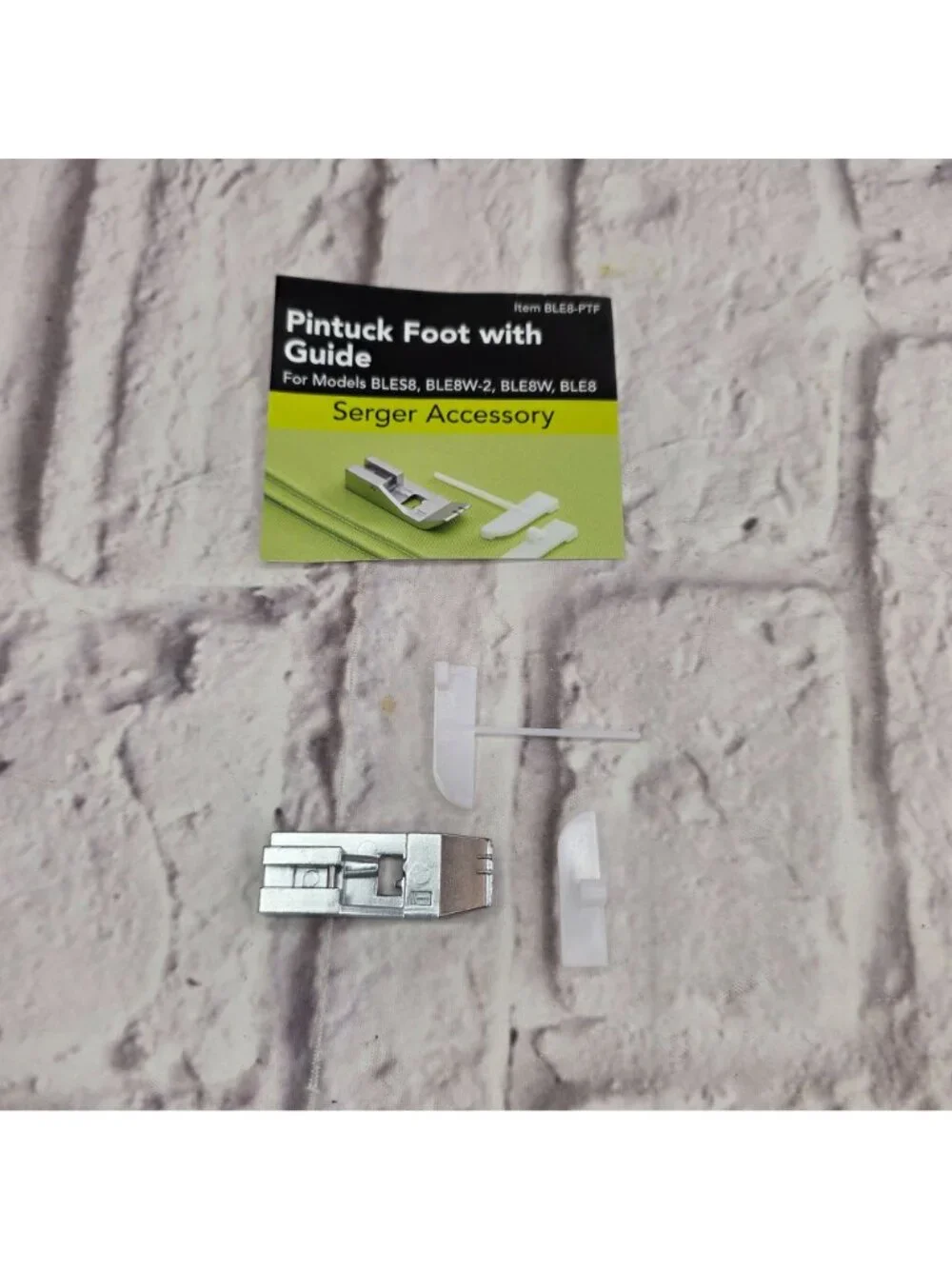 Baby Lock Pintuck Foot With Guide For Serger Models BLE8 BLE8W BLE8W-2 BLE8S